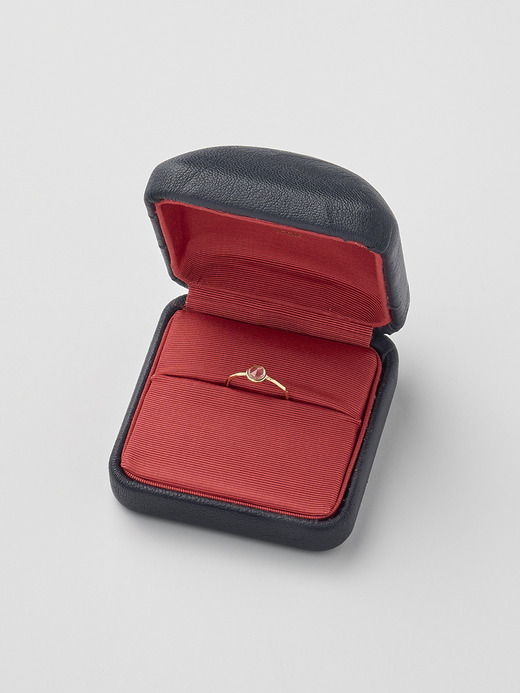 White Topaz Rose Cut K18YG Ring #12｜GIGI for JOHN SMEDLEY 詳細画像 GOLD 3